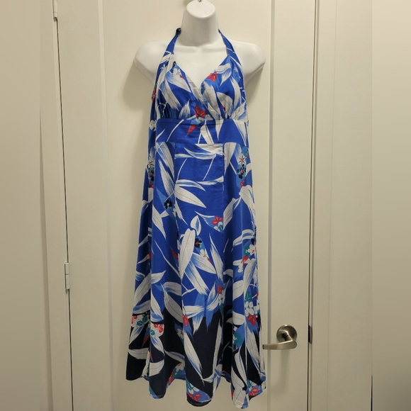 Monsoon silk cotton dress size UK 10 - Picture 1 of 6